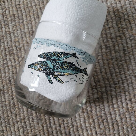 Sunoco Other - Vintage Sunoco North American Wildlife Collector Drinking Glasses Humpback Whale
